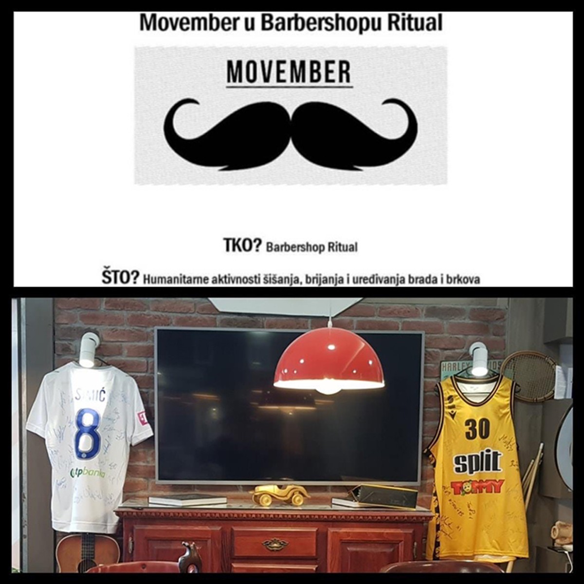 Barber shop 'Ritual' prikupio sredstva za udrugu Anđeli, anonimni donator uplatio 10 tisuća eura