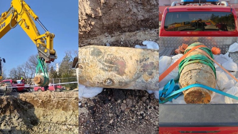 VIDEO: Zahtjevnom akcijom iz centra Pazina uklonjena zrakoplovna bomba iz Drugog svjetskog rata