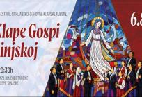 BAZILIKA ČUDOTVORNE GOSPE SINJSKE Večeras tradicionalni festival duhovne klapske glazbe
