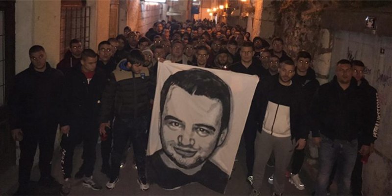 No Name Boysi podignuli poruku u čast ubijenog torcidaša