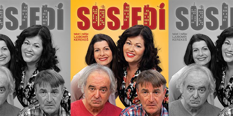 DANI SMIJEHA Ljubomir Kerekeš je najavio predstavu 'Susjedi'
