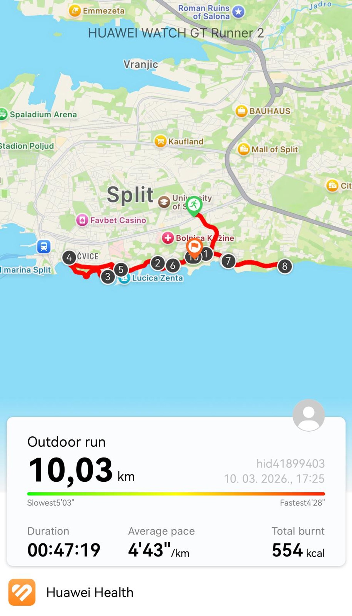 Huawei Watch GT Runner 2 - lagan, precizan i stvoren za trkače