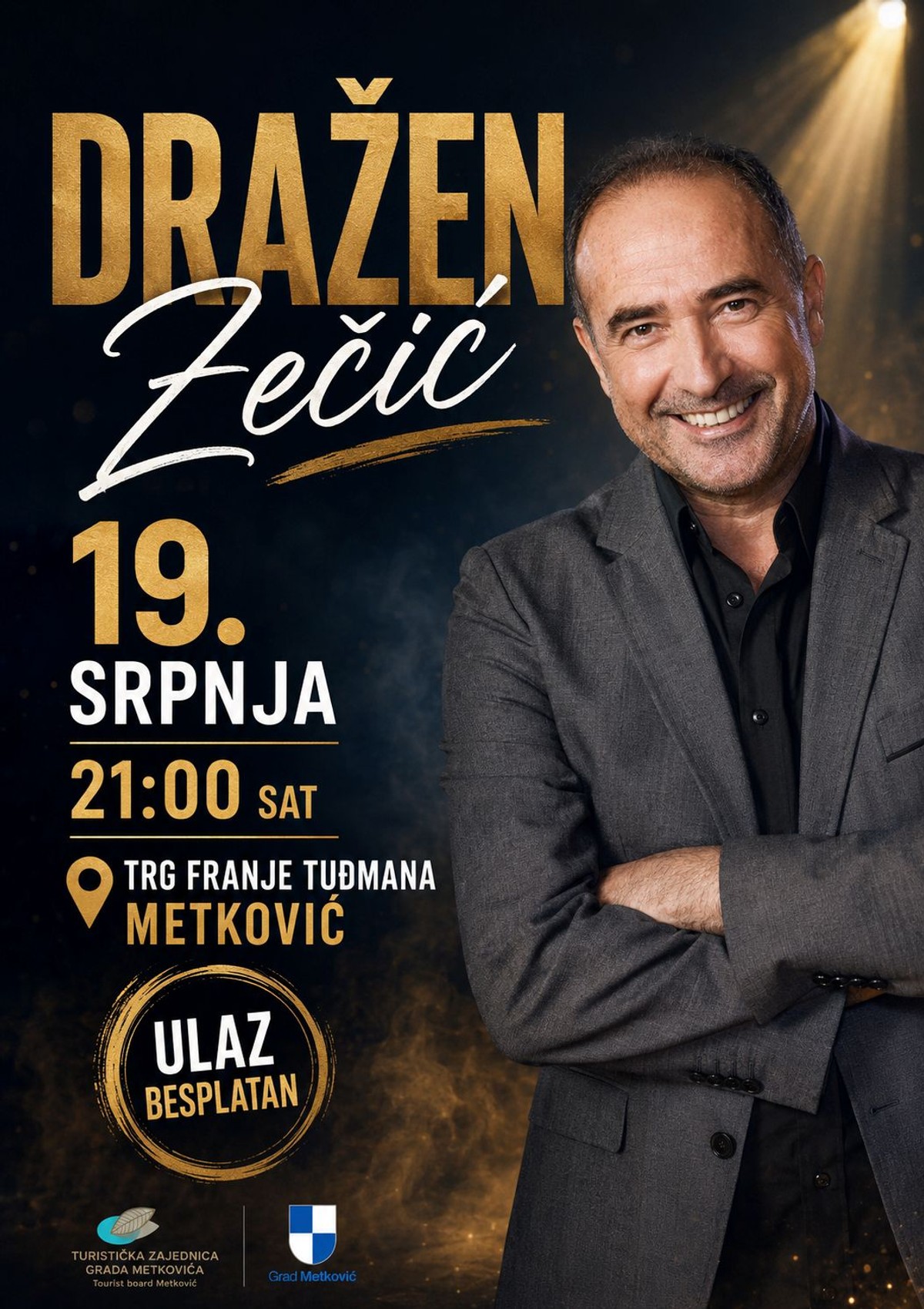 Lidija Bačić pa Dražen Zečić na istoj pozornici, ulaz besplatan