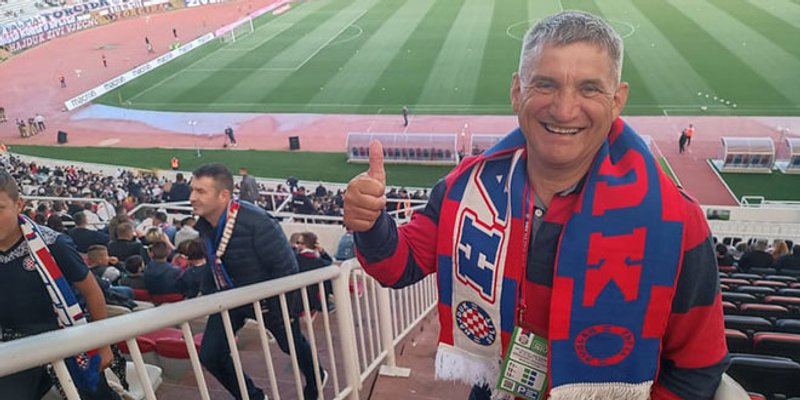 Bivši trener Hajduka došao navijati za 'bijele'