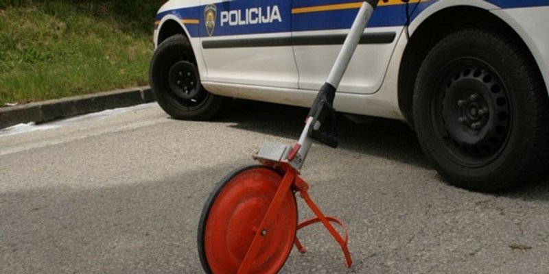 Lančani sudar kraj tunela Sv. Ilija