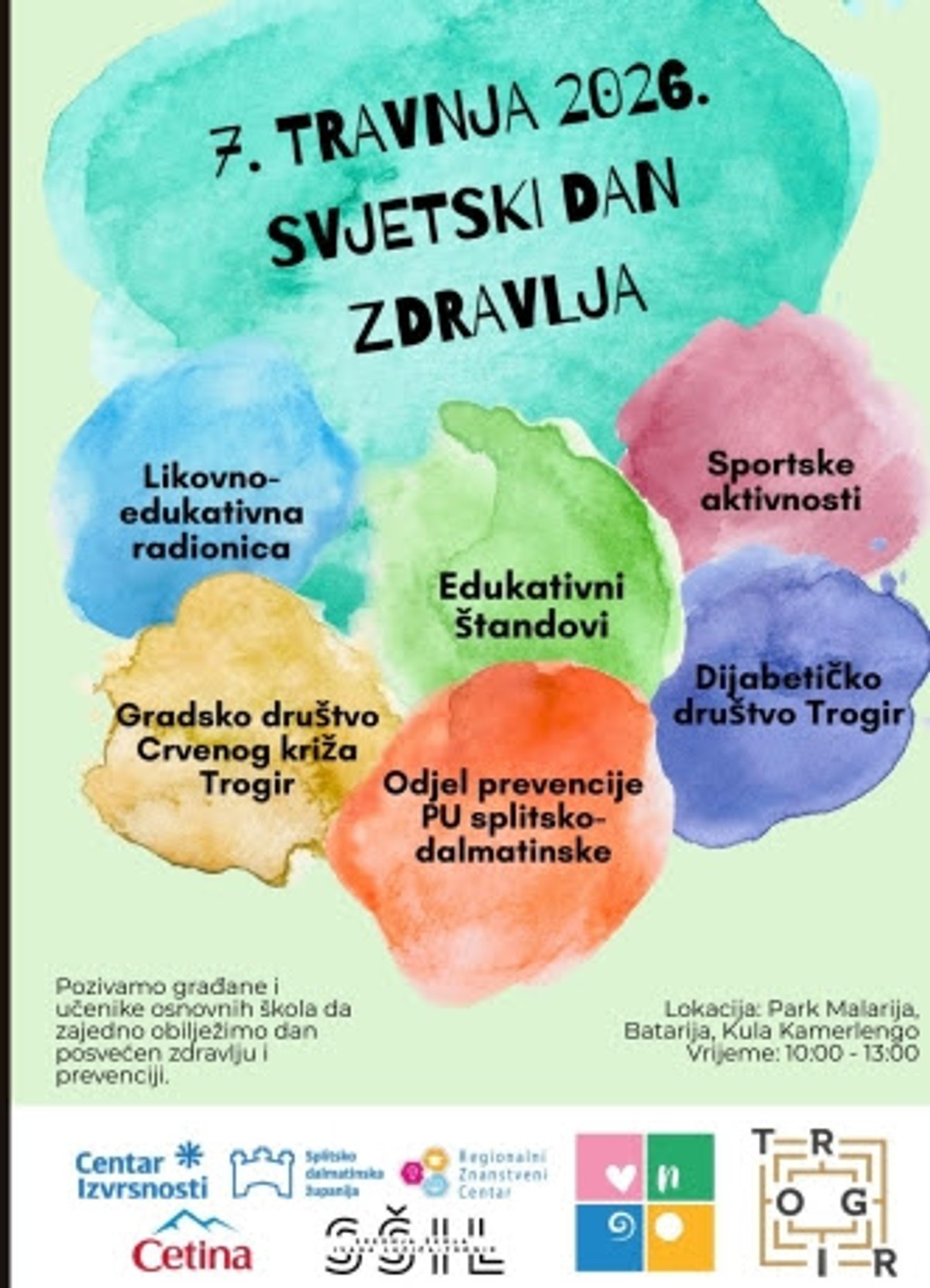 Trogirska srednja škola Ivana Lucića obilježava Svjetski dan zdravlja