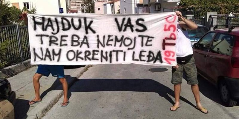 Navijačka poruka vezana uz odlazak braće Baturina: 'Hajduk vas treba, nemojte nam okreniti leđa'