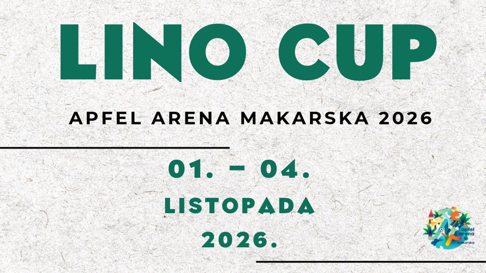 Makarska u znaku dječjeg nogometa: Od 1. do 4. listopada održava se dječji nogometni turnir Lino Cup