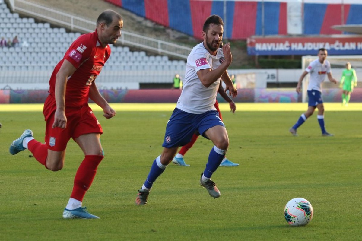 Hajduk - Osijek / foto: Ivica Čavka