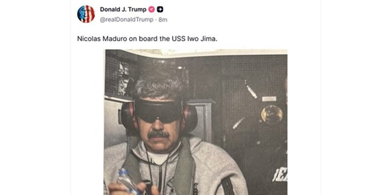 MADURO NA SUDU 'Ja sam pošten čovjek, i dalje sam predsjednik svoje zemlje'