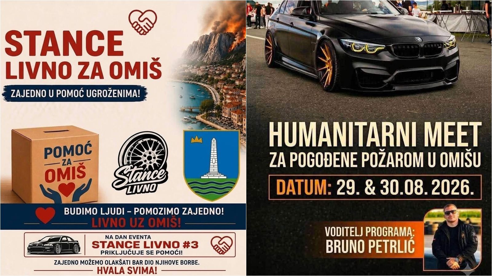 Stance Livno uz Omiš: Vikend drifta, style automobila i velikog srca