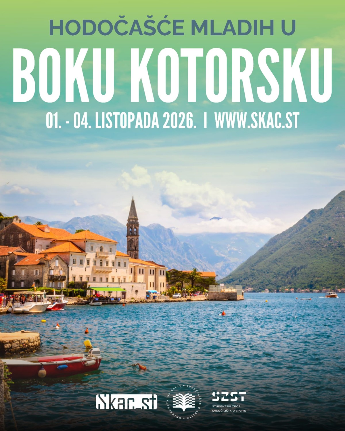 SKAC Split poziva mlade na hodočašće u Boku kotorsku
