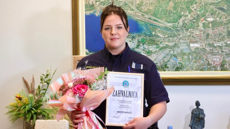 Ona je najbolja solinska policajka: 'Ovaj posao je poziv koji osjetiš u sebi, a najveća nagrada je pomoći ljudima'