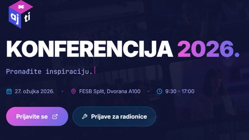 Znanost, kreativnost i tehnologija za mlade: Treća AJ+TI konferencija u Splitu