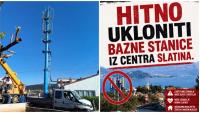 POBUNA NA ČIOVU Slatinjani traže uklanjanje baznih stanica
