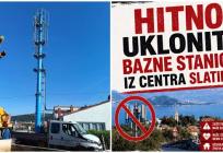 POBUNA NA ČIOVU Slatinjani traže uklanjanje baznih stanica