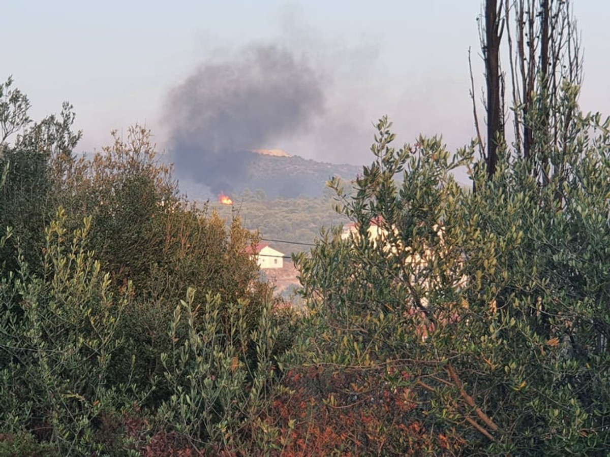 FOTO/VIDEO: VELIKI POŽAR NA ČIOVU Gori Okrug, spašavaju se kuće; 300 metara dalje izbio novi požar