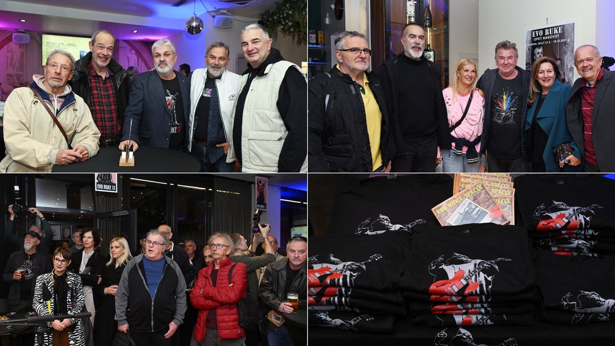 FOTO Evo ruke, Splite: Predstavljen trostruki CD album gotovo zaboravljenih snimki