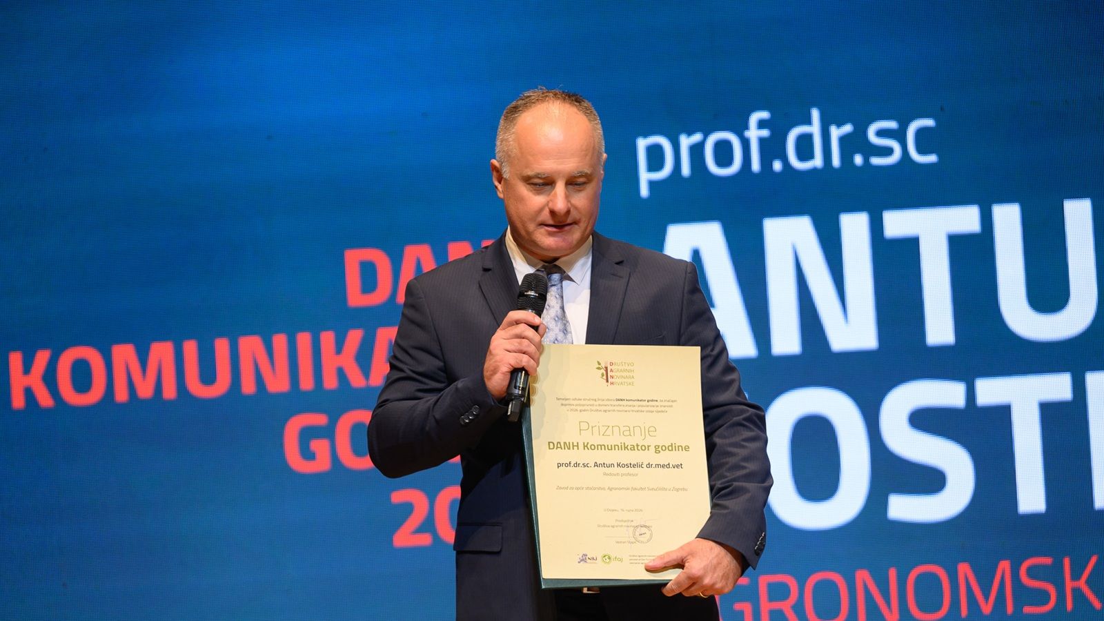 Prof.dr.sc. Antun Kostelić komunikator je godine