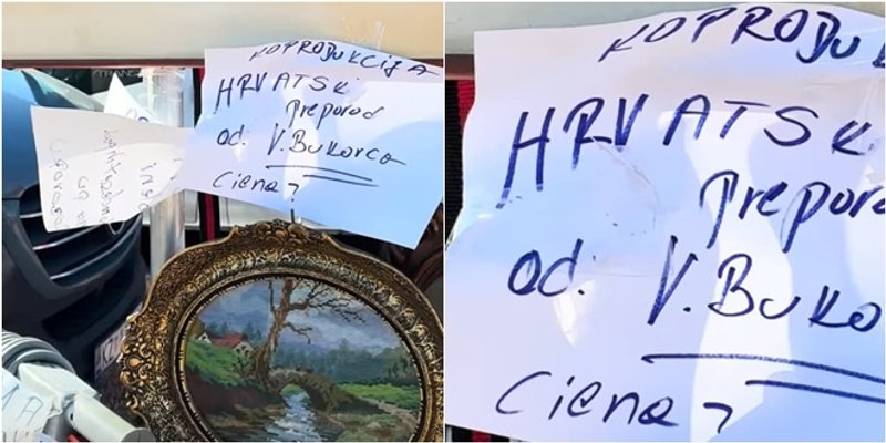VIDEO Slavni Vlaho Bukovac završio u 'koprodukciji' na sajmu u Benkovcu