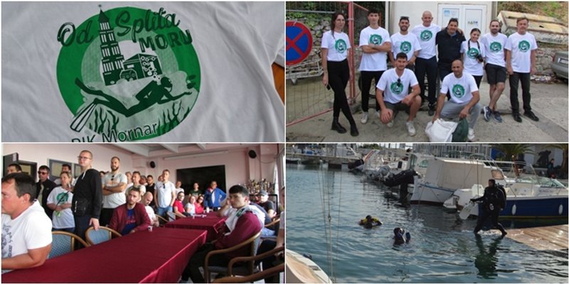 FOTO/VIDEO Završen projekt 'Od Splita moru, prikupljeno oko 600 kg otpada