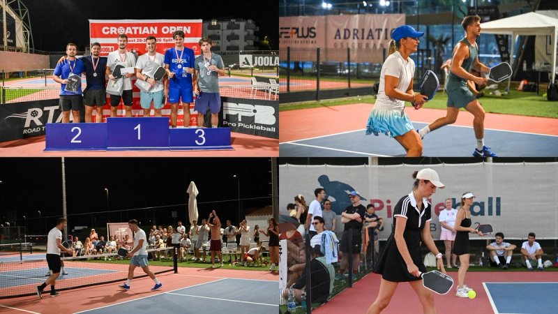 FOTO Završen pickleball spektakl u Stobreču