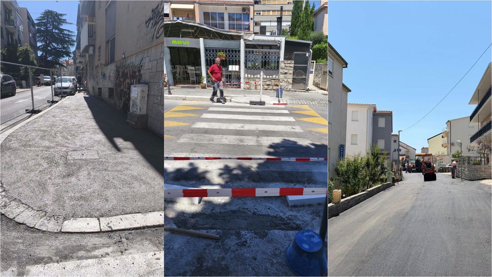 SPLIT Nastavljaju se radovi na uređenju gradskih ulica i nogostupa