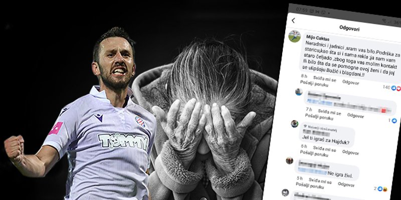 HAJDUČKO SRCE Caktaš poludio na ekipu koja je na internetu omalovažavala pokradenu baku, obećao joj je pomoći