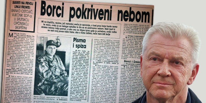 PARTIZANČINO, JESI LI SLUŽIO DOMOVINI? Pronašli smo intervju s Rankom Ostojićem s prve crte bojišnice