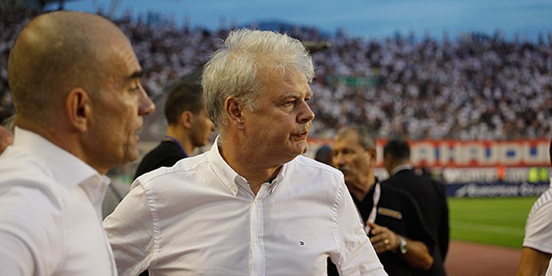 Hajduk: Klub poziva Vlajčevića da predloži svoje izuzeće jer je od GNK Dinamo primio značajnu pozajmicu