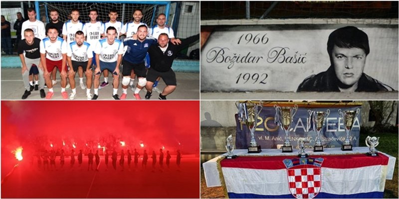 FOTOGALERIJA Pristeg pobjednik 6. tradicionalnog memorijalnog malonogometnog turnira hrvatski vitez 'Božidar Bašić 2025' u Radašinovcima