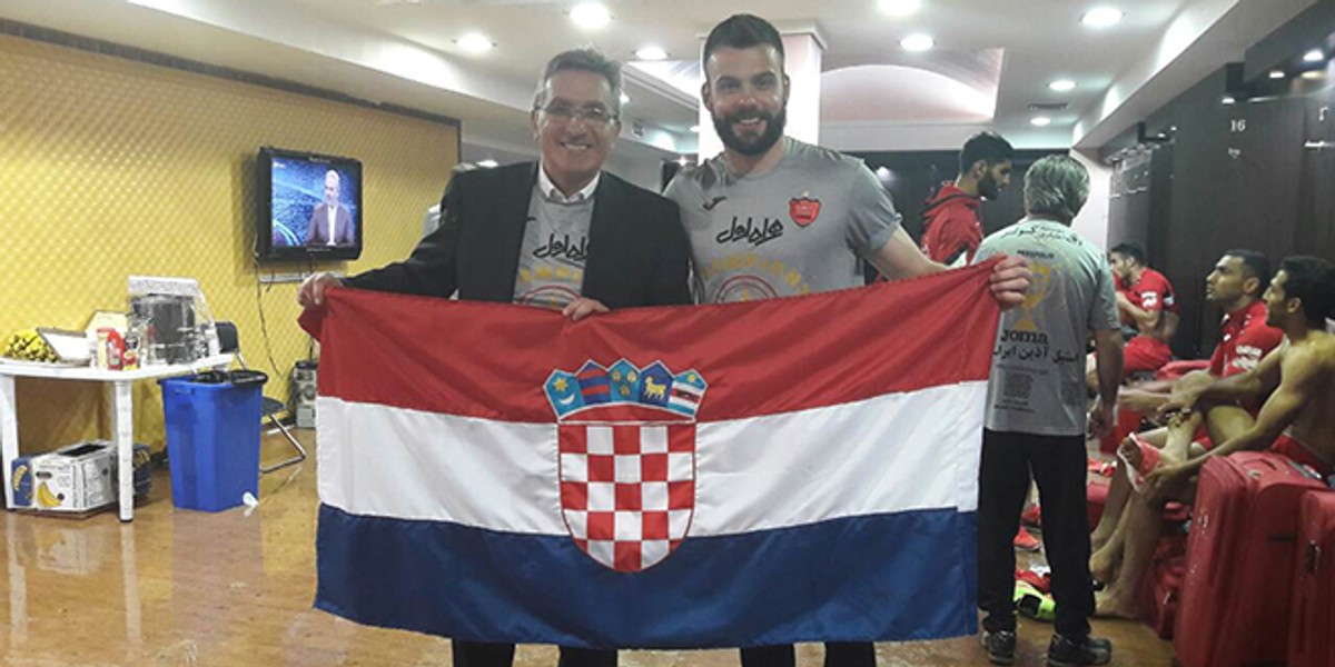 Božidar Radošević jedini stranac u ekipi Persepolisa koja je nakon devet godina osvojila naslov prvaka!