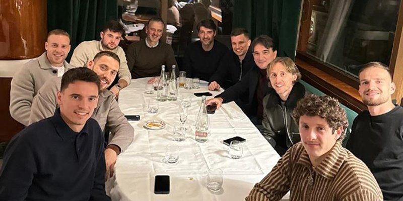 Dalić na večeri s reprezentativcima, Perišićev komentar ukrao 'show'