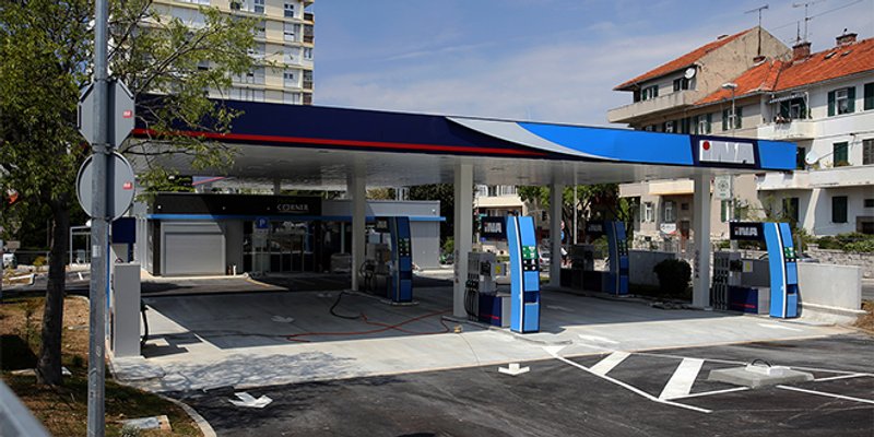 FOTOGALERIJA: Pogledajte kako napreduju radovi na benzinskoj postaji Pojišan