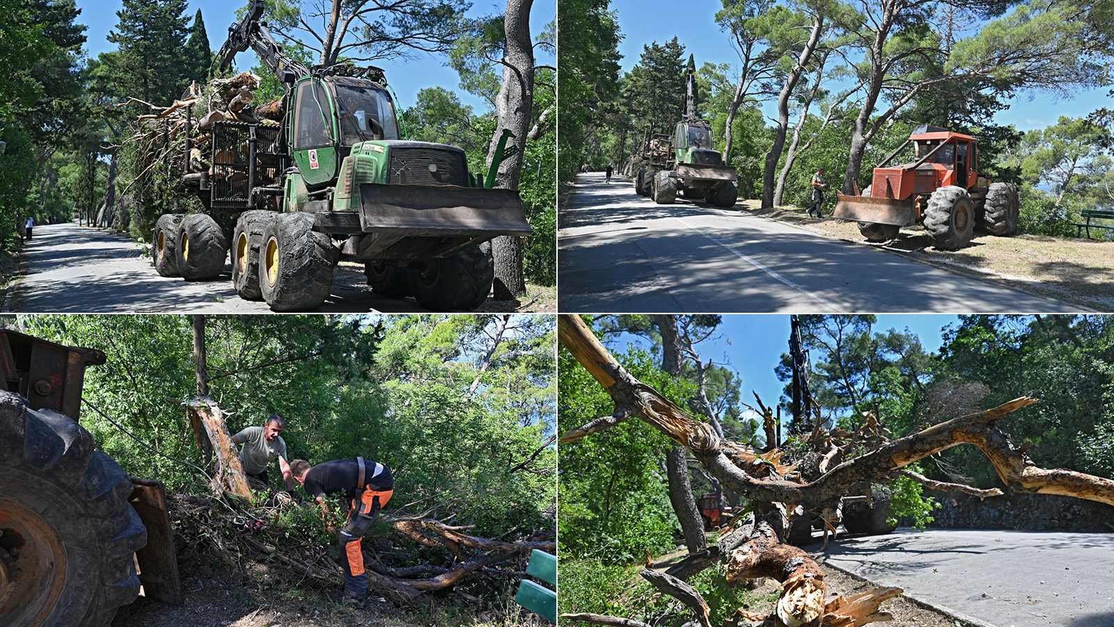 FOTOGALERIJA Kod Instituta se sanira opasni zid, ali problem otpadnih voda i dalje ostaje