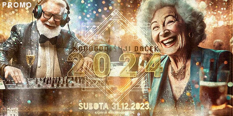 DOČEK NOVE GODINE 'All inclusive' u BackBaru Plana B za 70 eura