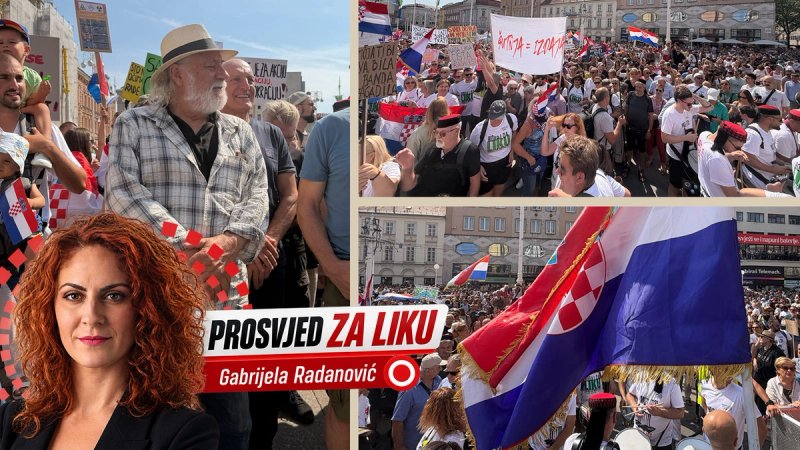VIDEO Koliko je ljudi na Trgu bana Jelačića?