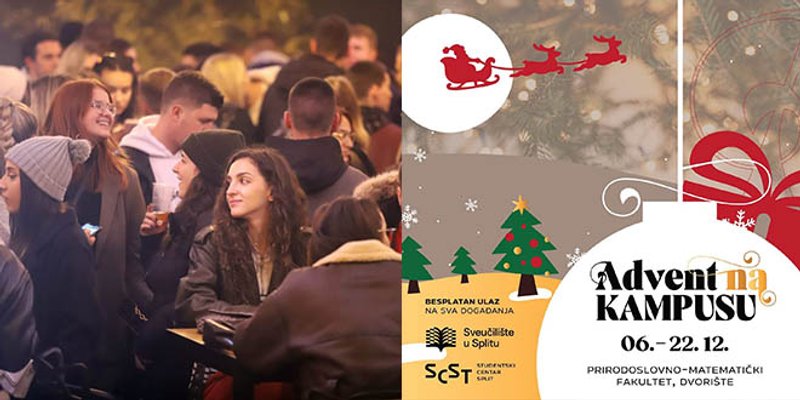 BESPLATAN ULAZ Počeo je Advent na Kampusu, provjerite program!