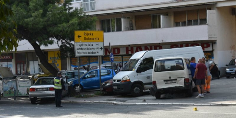 NOVA PROMETNA U SPLITU U sudaru u Ulici slobode ozlijeđeno troje ljudi