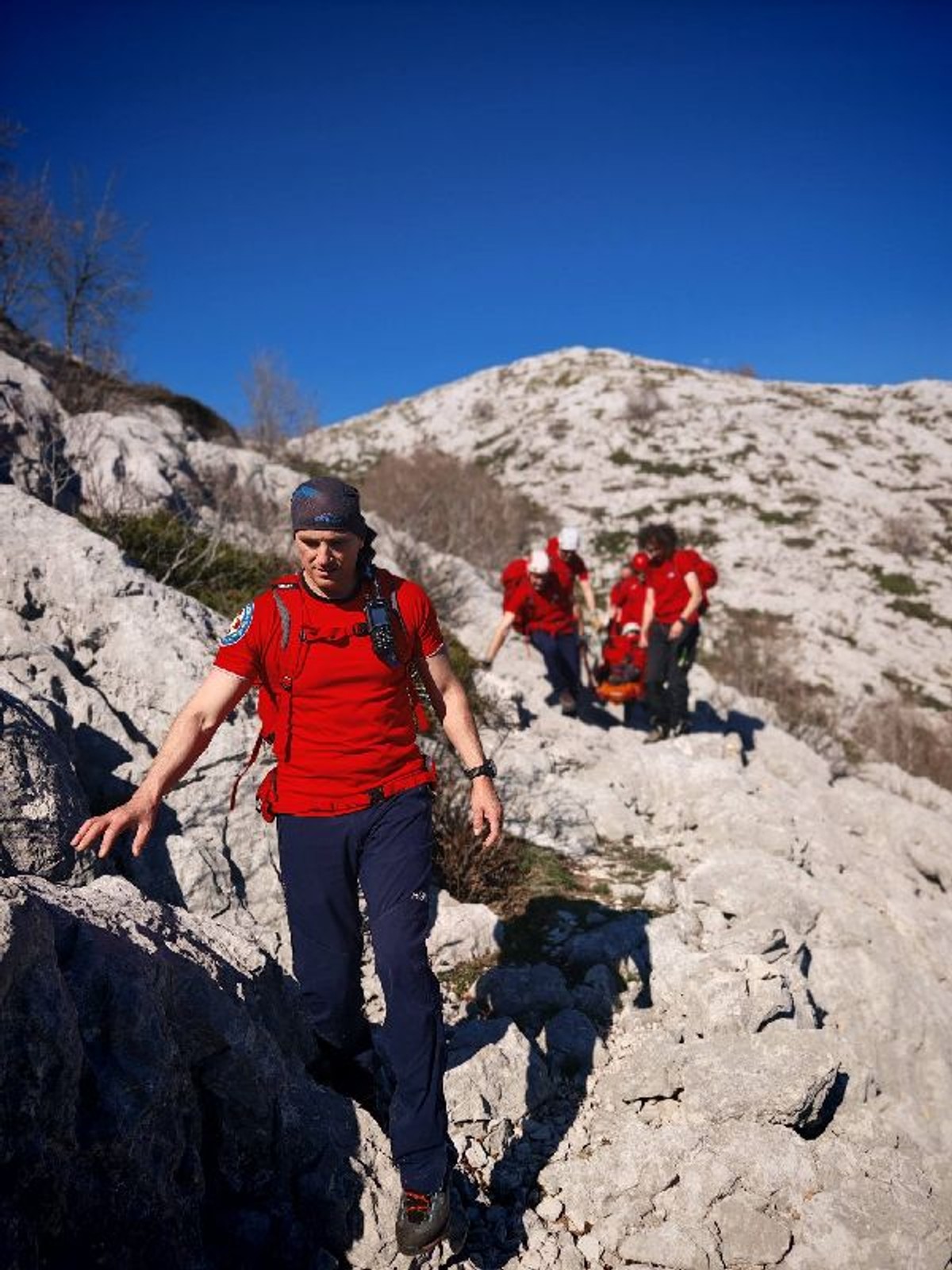 HGSS SPAŠAVAO PLANINARKU Na Biokovu teško ozlijedila nogu