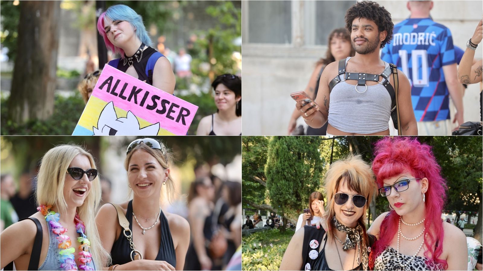 FOTOGALERIJA Pogledajte najzanimljivije outfite ovogodišnje Povorke ponosa u Splitu