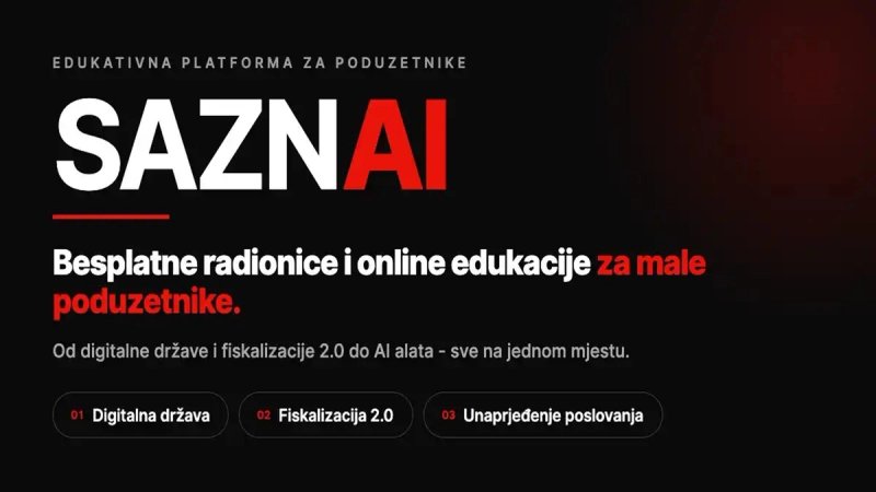 SAZNAI: HGK pokreće besplatne edukacije za digitalnu transformaciju mikro i malih poduzetnika