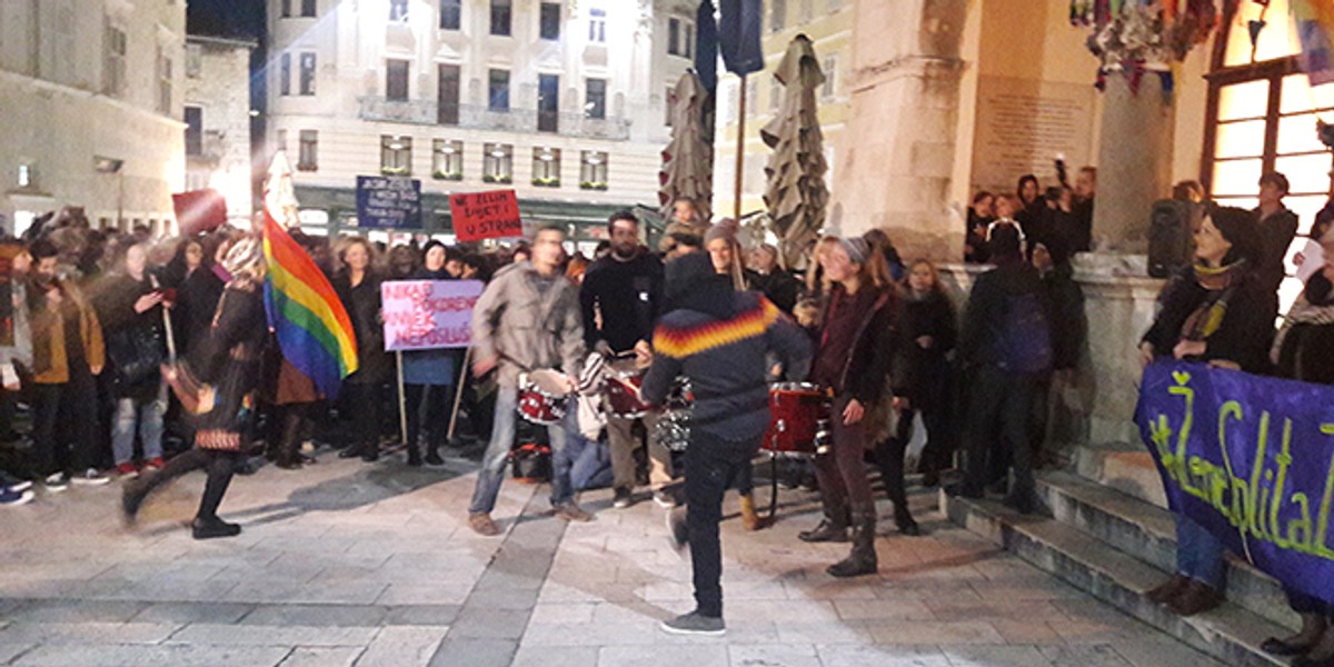 NOĆNI MARŠ Mirjana Kučer: Prestanite biti advokati djece negirajući pravo i slobodu ženi!