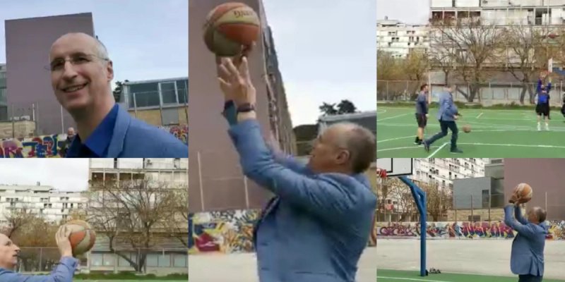 VIDEO Profesor Puljak na igralištu svoje mladosti: 'Nadam se da ću ući u drugi krug i pobijediti'