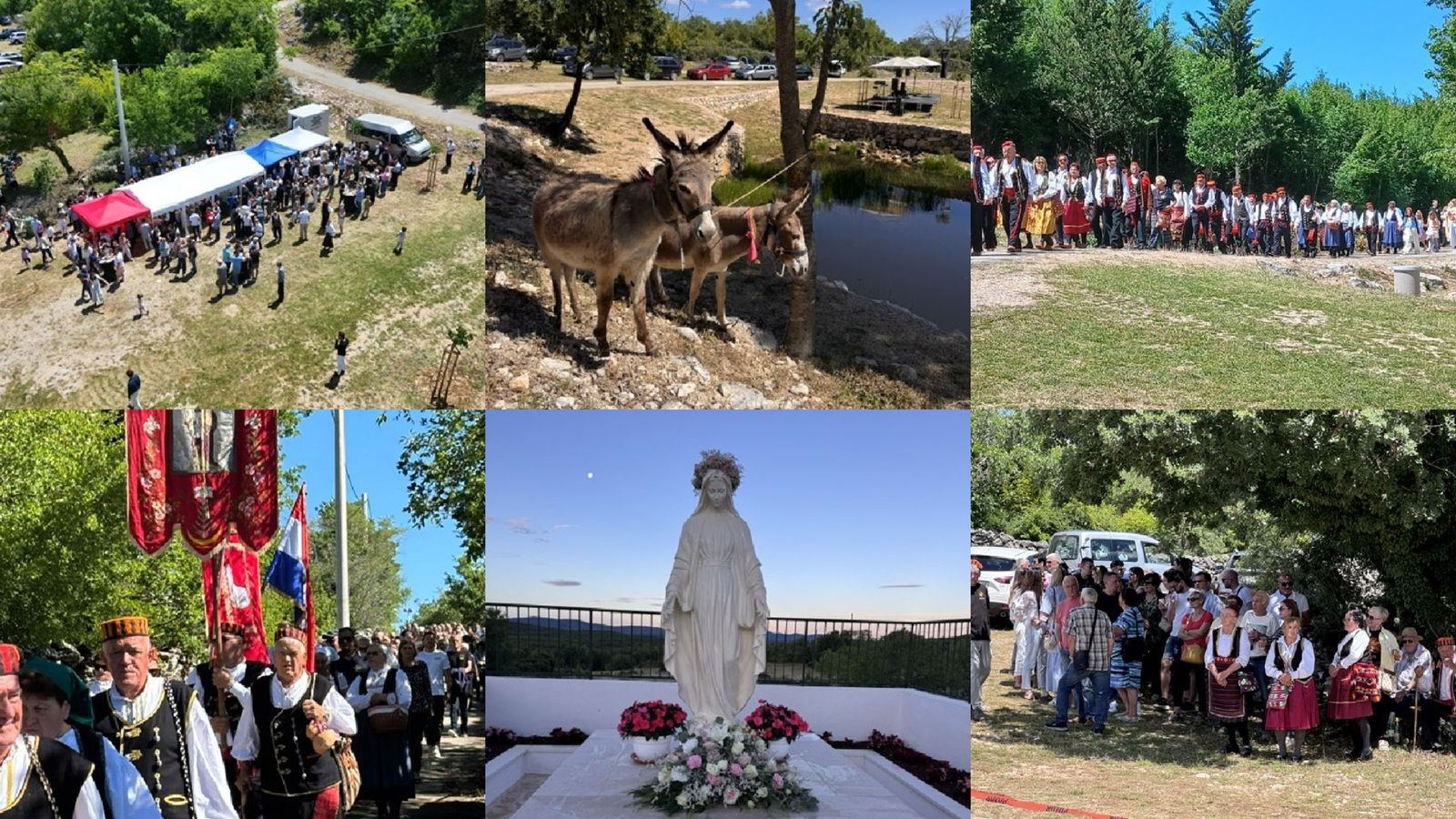 FOTO Dalmatinska zagora: Tijelovo u Visokoj okupilo rekordan broj posjetitelja