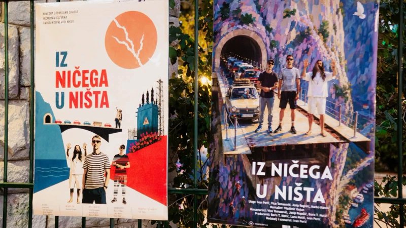 Ljetno kino Bačvice večeras uz Omiš: Prihod od projekcije filma 'Iz ničega u ništa' stanovnicima opožarenog područja