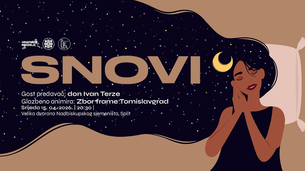 Poznati splitski svećenik o tumačenju snova na novom susretu Hrvatskog nadzemlja