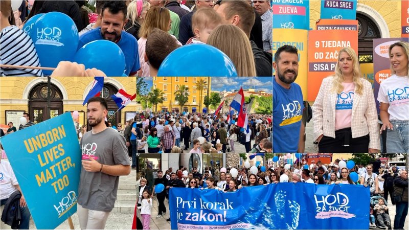 FOTO/VIDEO Hod za život ponovno u Splitu