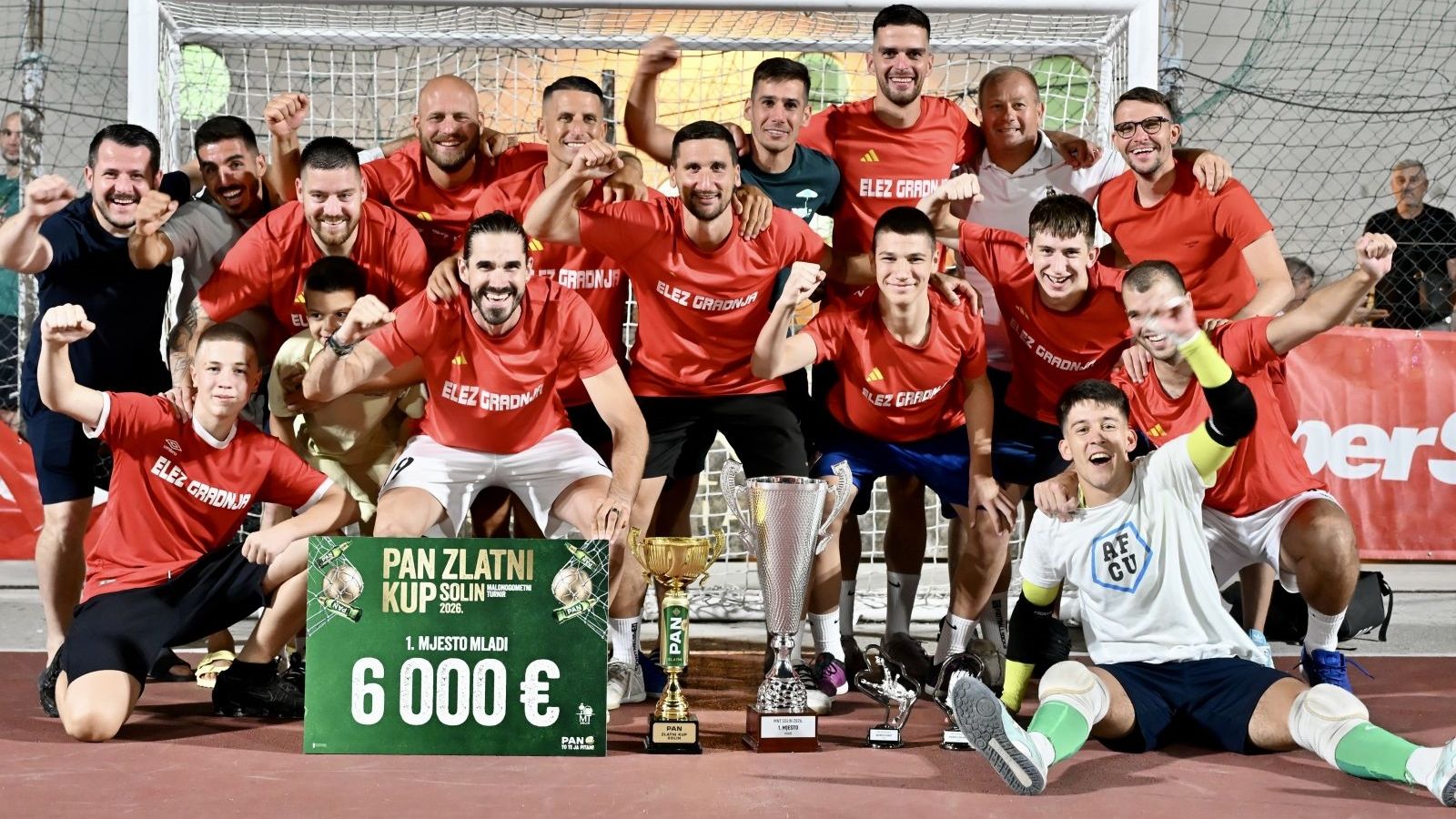 Spektakularna završnica Pan Zlatnog kupa: Poznati pobjednici turnira koji je i ove godine živio za mali mogomet