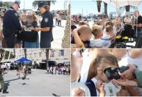 FOTOGALERIJA Riva puna dječjeg smijeha: Policijski psi i dron bili glavne zvijezde